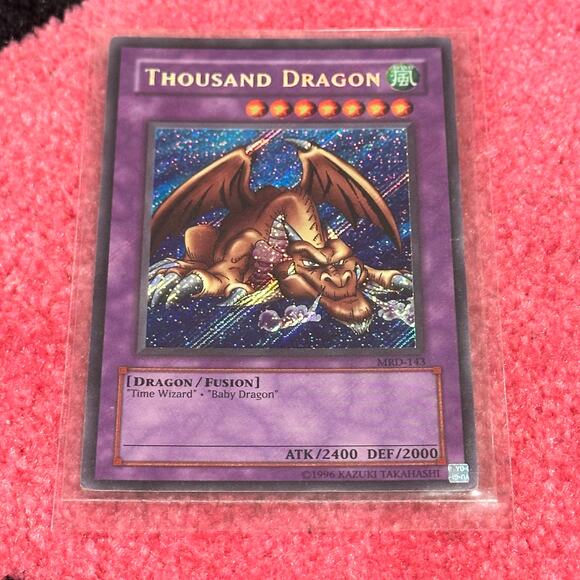Thousand Dragon MRD-143 – Yu-Gi-Oh! Metal Raiders (Secret Rare Reverse Foil) - Picture 1 of 6